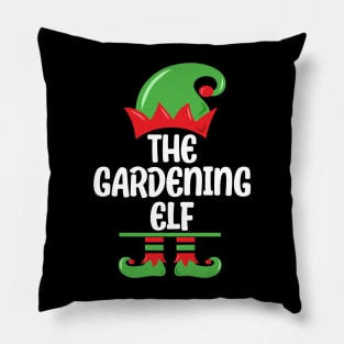 Funny Gardening Gardener Plant Lover The Gardening Elf Pillow