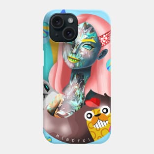 laila smile abstract Phone Case