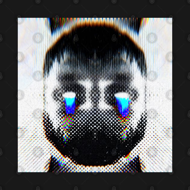 CRYING // Face Glitches Artwork by MSGCNS