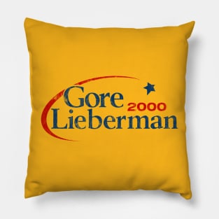 Gore Lieberman 2000 Pillow