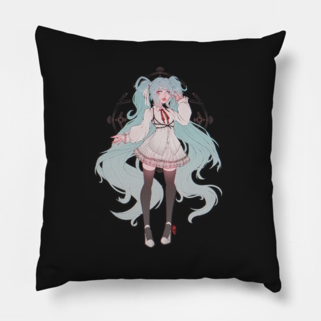 Hatsune Miku Pillow by Thirea