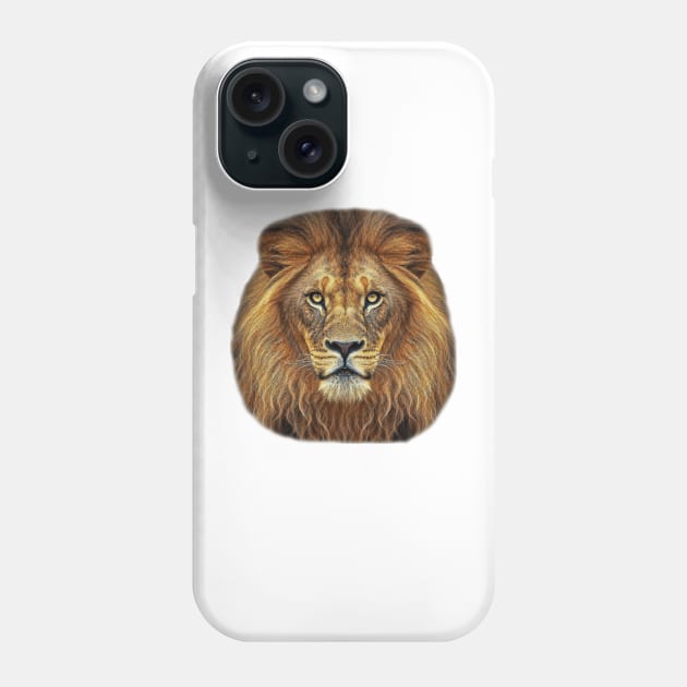 Lion Head With Cool Eyes African lion stylish Phone Case by marcguada82.monster