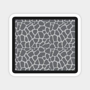 Modern Animal Skin Pattern Giraffe Magnet