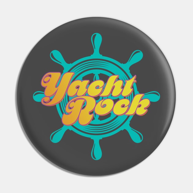 Yacht Rock 04 Pin by Vector Deluxe