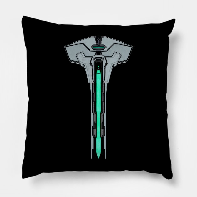 Halo Activation Index Pillow by 3Zetas Digital Creations