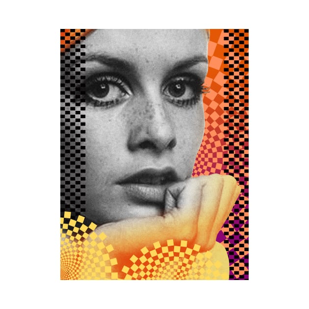 60s Supermodel Twiggy by Dez53