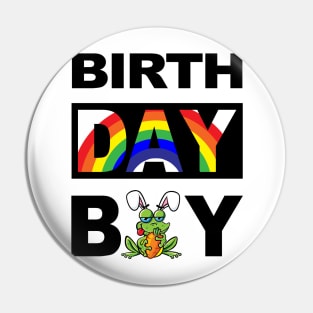 Birth Day Boy Pin