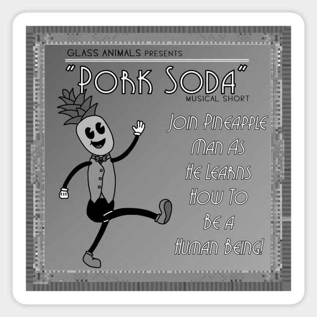 Vintage Pork Soda 1 - Glass Animals - Sticker | TeePublic Vintage Pork Soda 1 - Glass Animals - Sticker | TeePublic