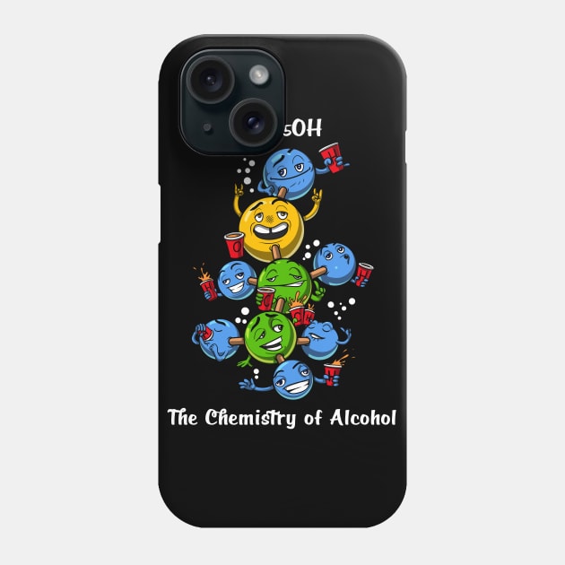 Funny Chemistry Party Phone Case by underheaven