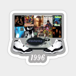 1996 Hip Hop & Jordans Magnet