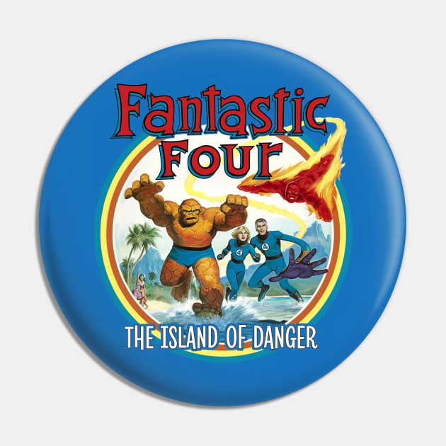 Fantastic Four Pin by Trazzo