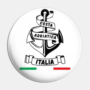 Costa Adriatica Italia Pin