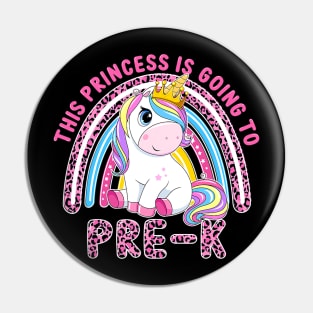 This Little Princess Is Going To Pre-K Back To School Pin