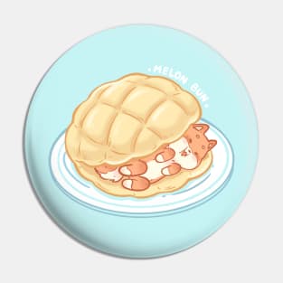 Melon Shiba Bun Pin