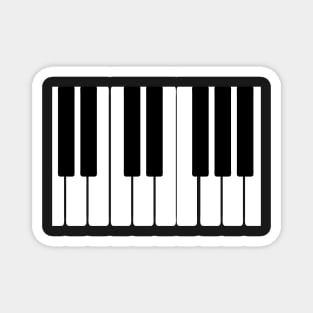 Piano Keys, Keyboard Vector, Artwork Design Magnet