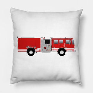 Red Fire Engine Pillow