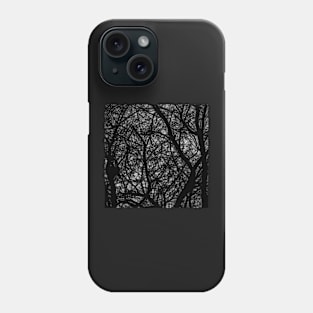 Abstract From Trees Phone Case