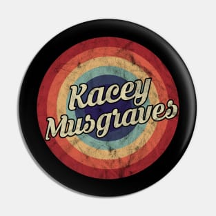 Kacey Musgraves - Retro Vintage Circle Pin