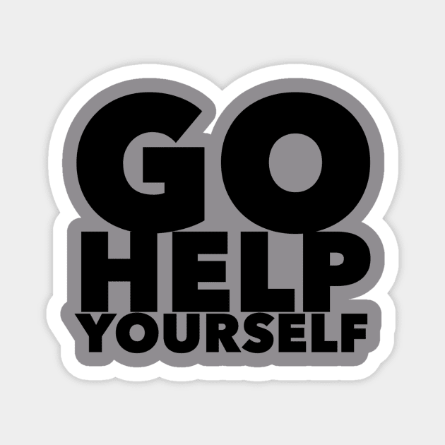 GHY Logo - SMALL Magnet by Go Help Yourself Podcast