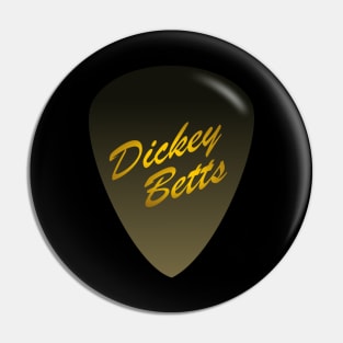 Dickey Betts Typography Pin