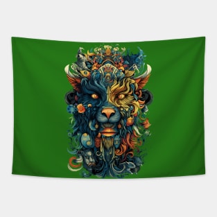 Zoomorphic Beasts - Hellhound Tapestry