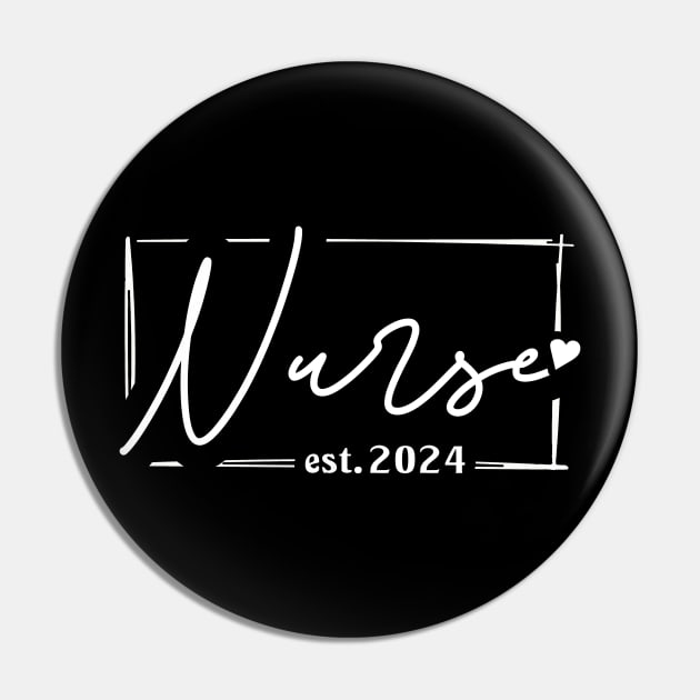 New Nurse 2024 Nurse Week 2024 Nurse Nurse Pin TeePublic