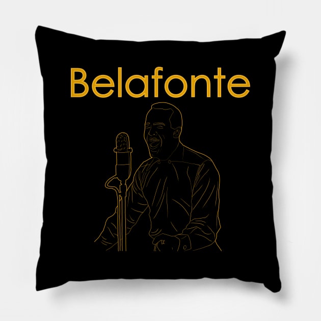 belafonte Pillow by Visualoctane 