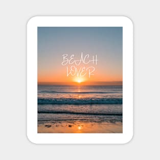 Sunrise - beach lover tshirt Magnet