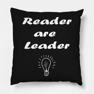 Reader are leader,Book Lover Gift,Teacher Gift. Pillow