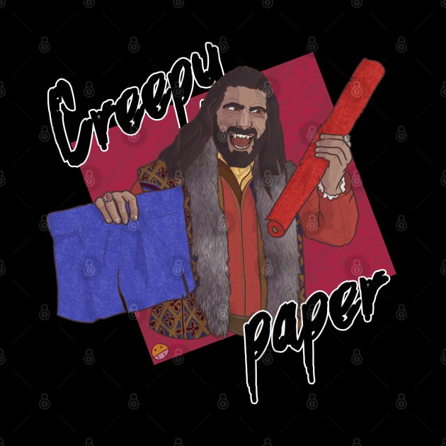 Creepy paper! by ArtOfTheNerd