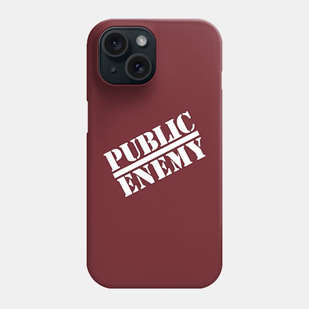 Public Enemy Phone Case by binding classroom