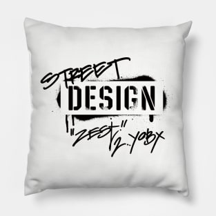 Street Design Pillow