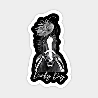 150 Ky Derby Day 2024 Horse Racing Fascinator Hat Magnet