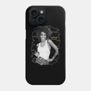 Whitney Houston | brush art Phone Case