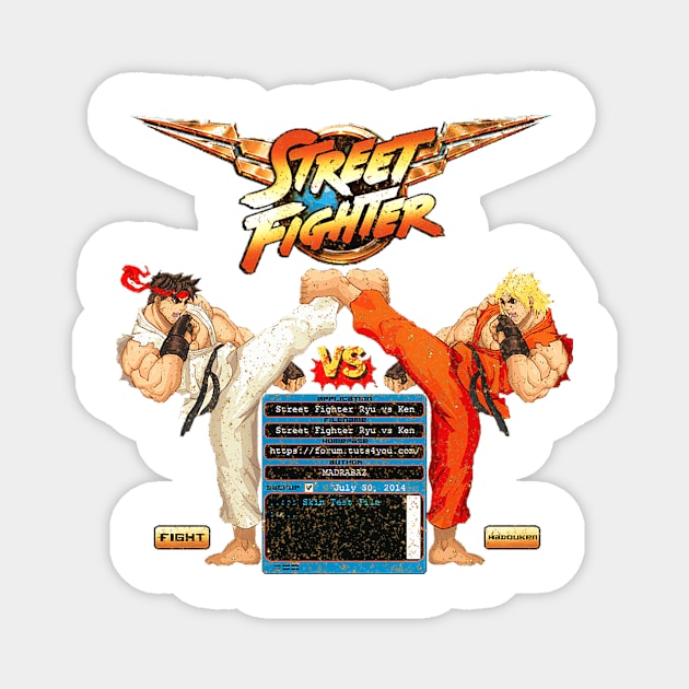 street fighter Magnet by FROGlucu