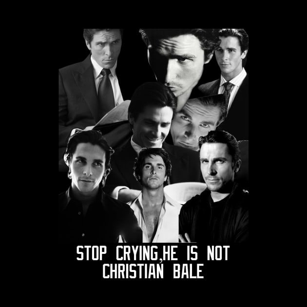 Christian Bale T-shirt by MAD AYN