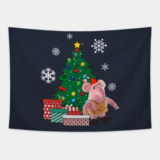 Clanger Around The Christmas Tree Tapestry