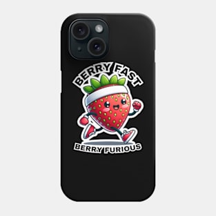 Straw Berry Fast Berry Furious 5k running Phone Case