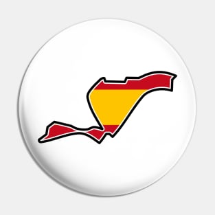 Valencia Street Circuit [flag] Pin