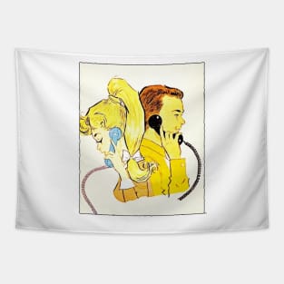 Barbie and Ken Tapestry