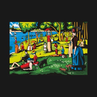 A Sunday Afternoon on the Island of La Grande Jatte T-Shirt