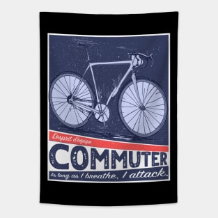 Commuter - cycling team spirit Tapestry