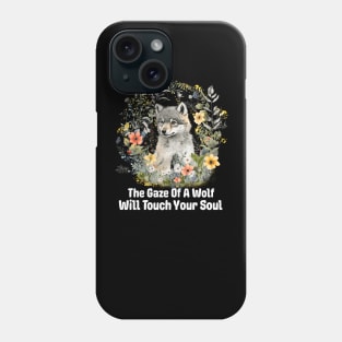 The Gaze Of A Wolf Phone Case