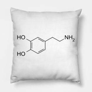 Dopamine Molecule Pillow