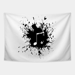 bom music tshirt Tapestry