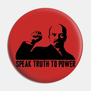 LENIN-SPEAK TRUTH TO POWER Pin