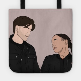 Rose and Dimitri - Vampire Academy Tote