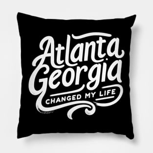 Atlanta Memories: Souvenir design That Speaks Pillow