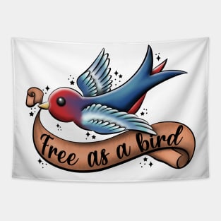 Free as a bird Tapestry