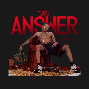 Allen Iverson with Roses T-Shirt